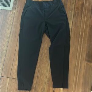 Athleta Black Tapered Trousers